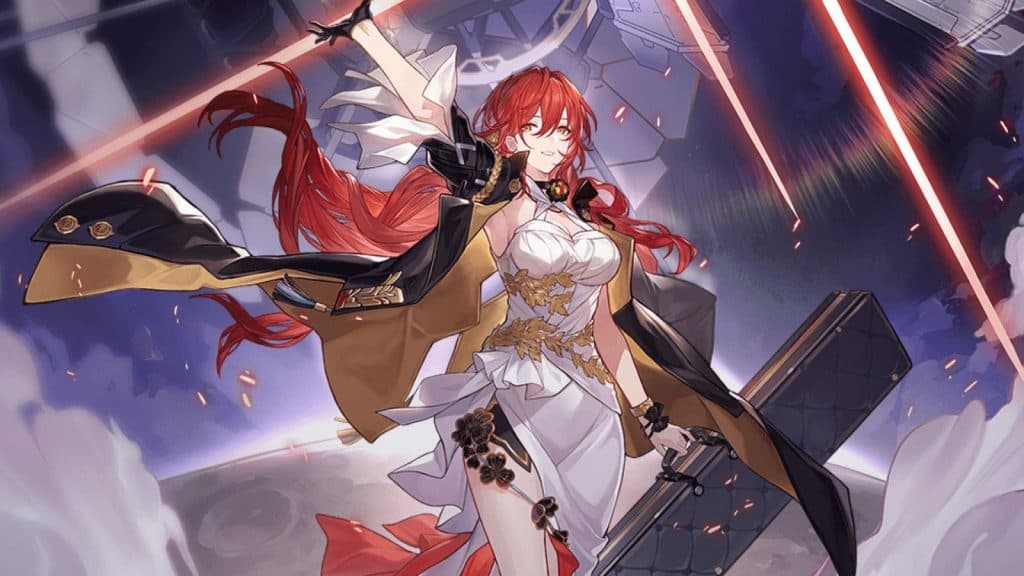 An image of Himeko in Honkai Star Rail.