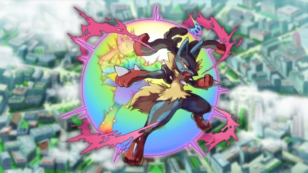 méga évolution pokémon lucario