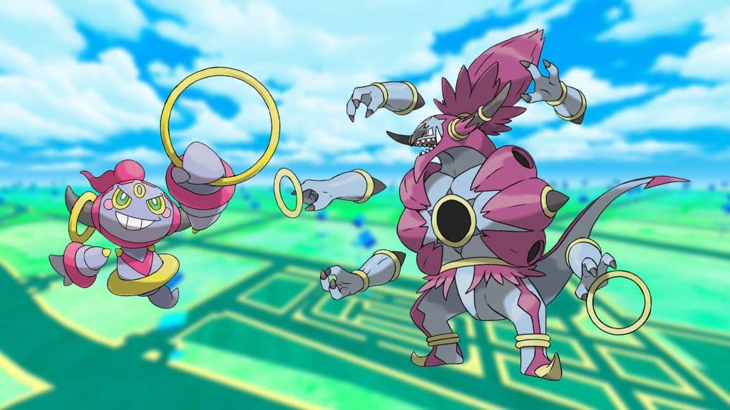 pokemon go hoopa confined hoopa unbound evolve change form