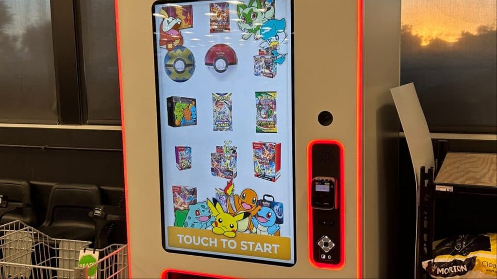 An image of a Pokemon vending machine.