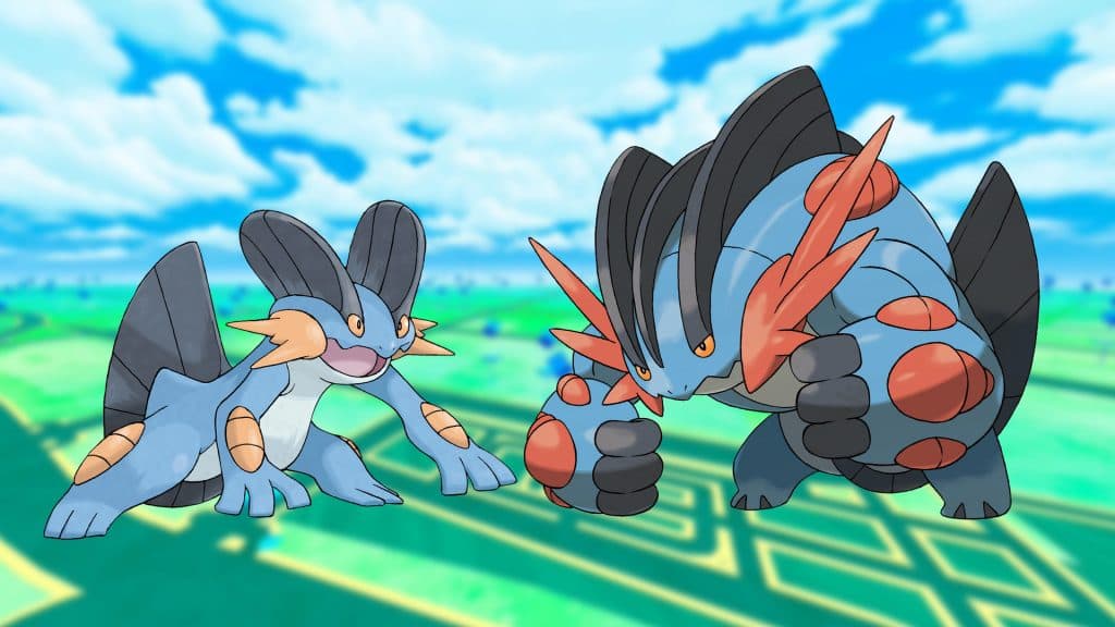 pokemon go swampert evolve mega swampert