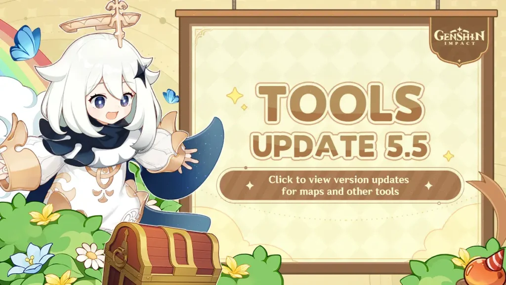 Mise à jour des outils de Genshin Impact 5.5