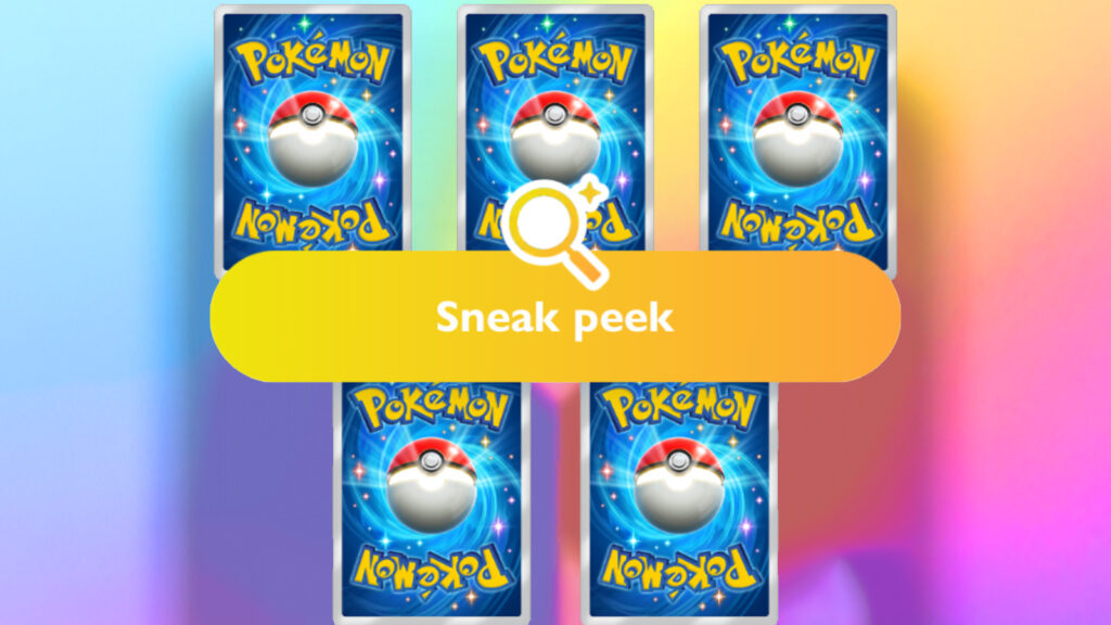Campagne d'aperçu Pokémon TCG Pocket Sneak Peek expliquée
