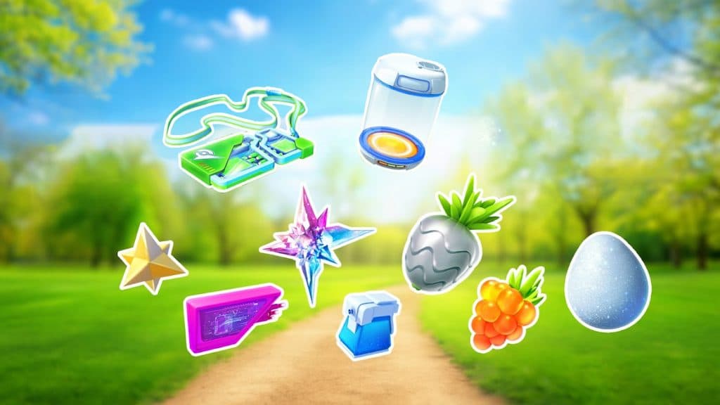 objets Pokémon Go