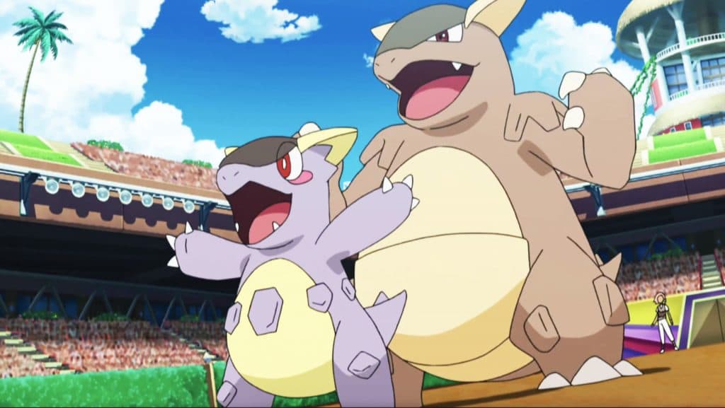 Kangaskhan Pokémon Diamant et Perle