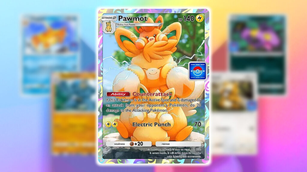 Dates, cartes et récompenses de l'événement Pokemon TCG Pocket Pawmot Drop