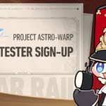 Rappel d'inscription à la version bêta de Project Astro-Warp