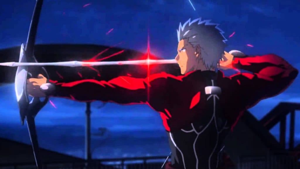 Archer avec un arc
