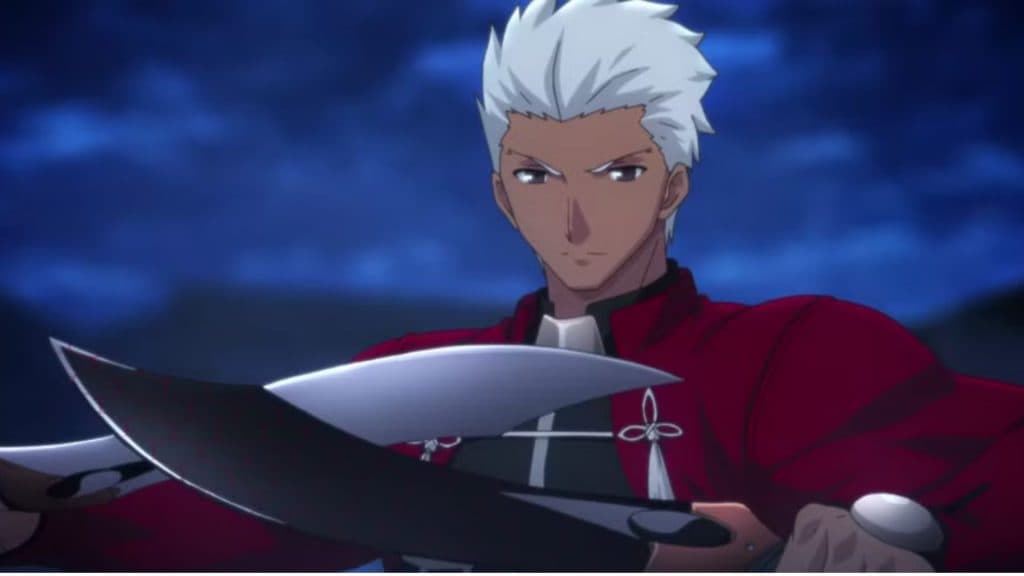 Archer avec des doubles lames