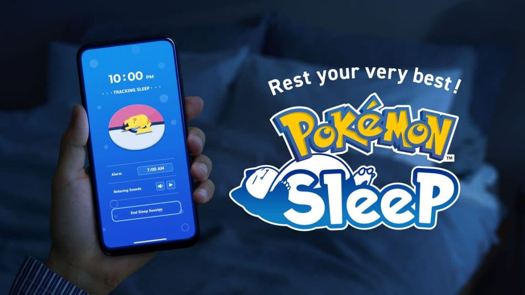 Application mobile Pokémon Sleep